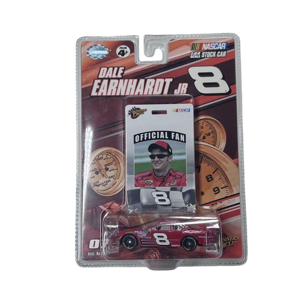 Dale Earnhardt Jr. #8 NASCAR 1:64 Diecast Car & Official‎ Fan Card Collectible